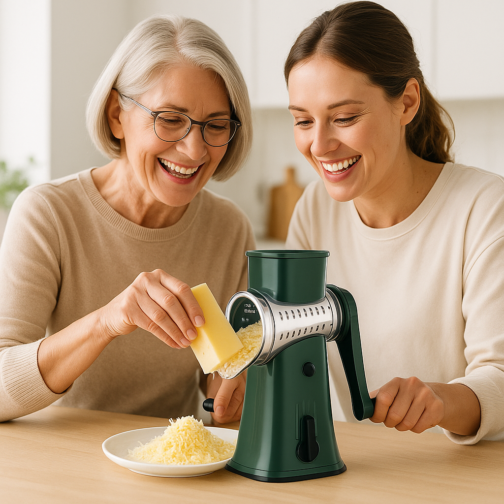 râpe-a-légumes-manuelle-verte