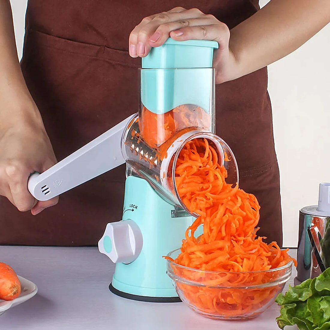 La salade qui change tout, coupez comme un chef avec notre mandoline cuisine !