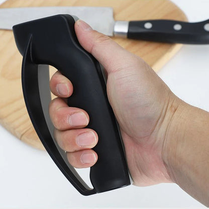 aiguiseur couteau noir
