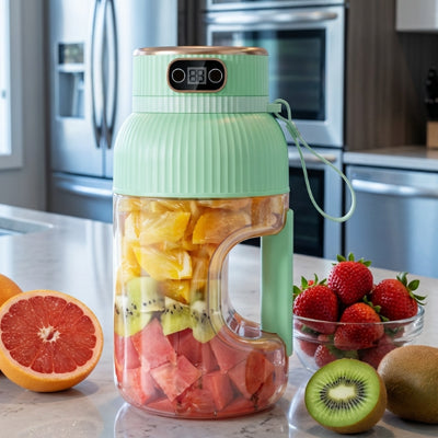 blender smoothie vert clair