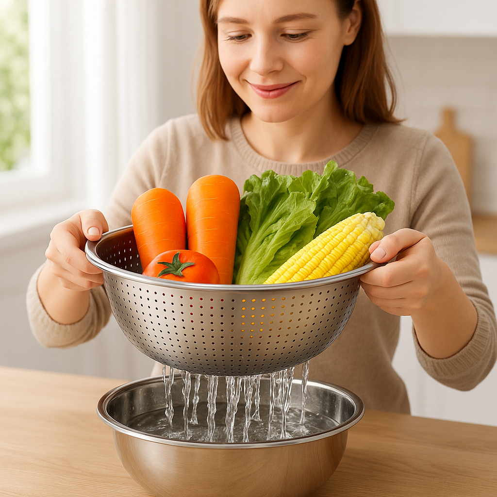 coupe-légumes-inoxydable