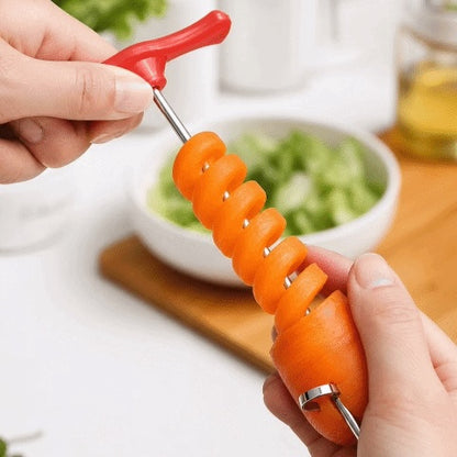 coupe légumes en spirale acier inoxydable