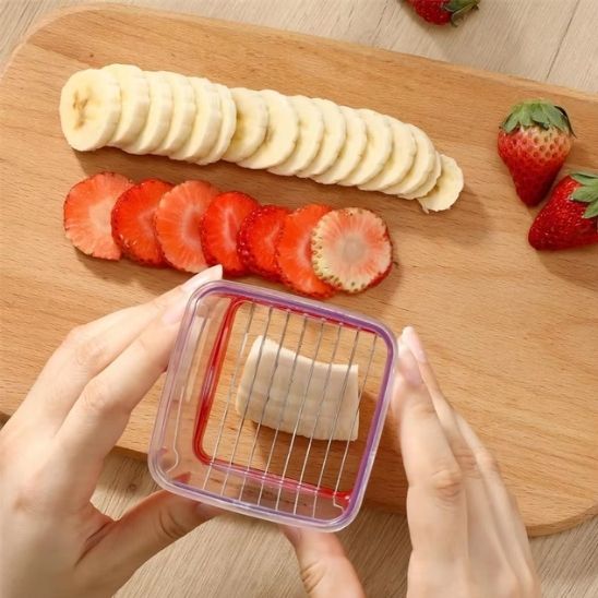 coupe légumes fraises 