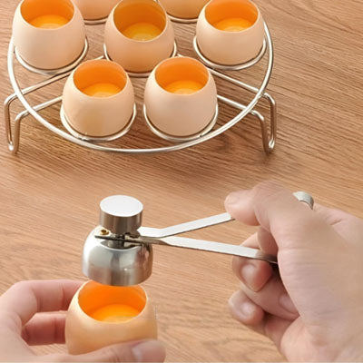 coupe oeuf solide en inox