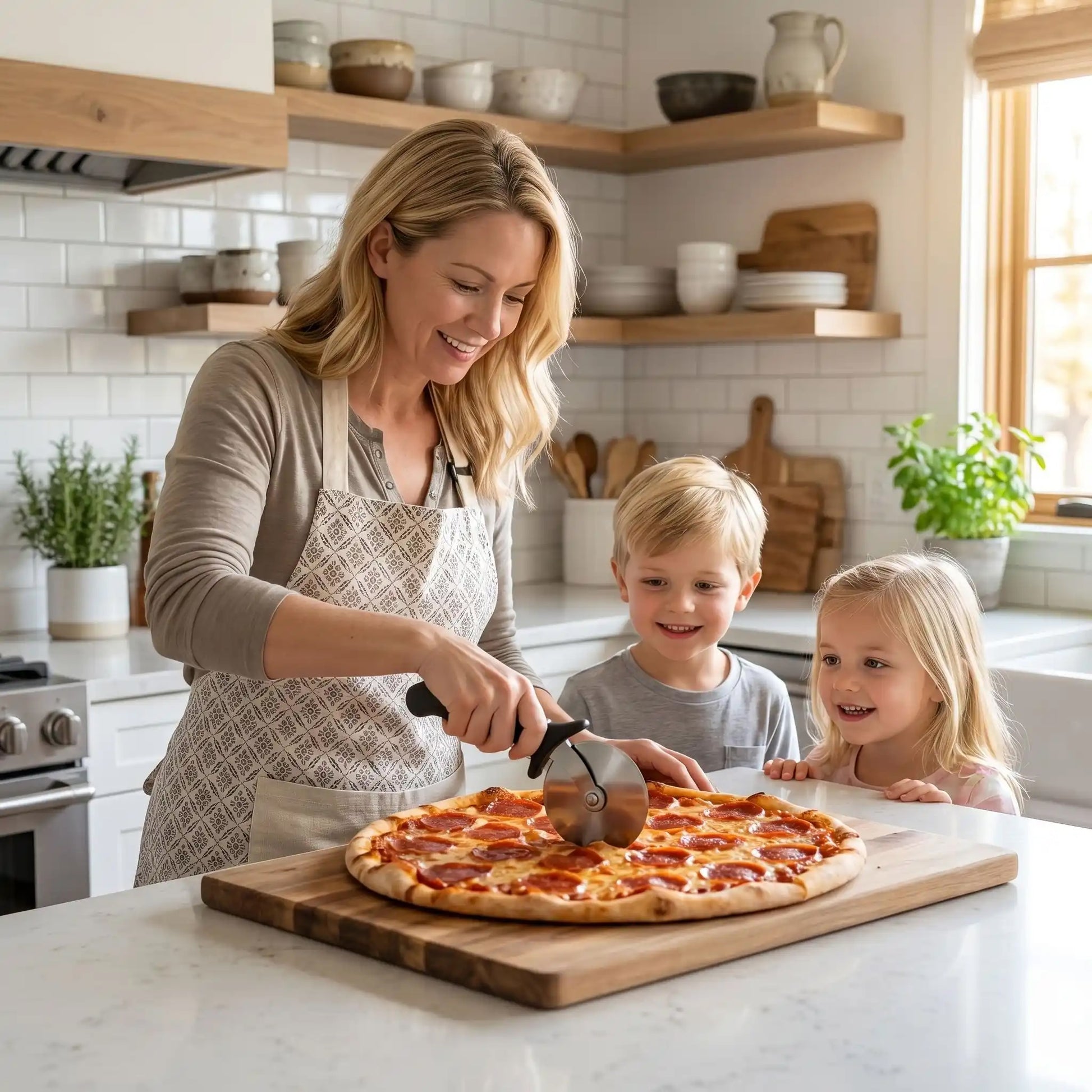 couteau à pizza pour famille