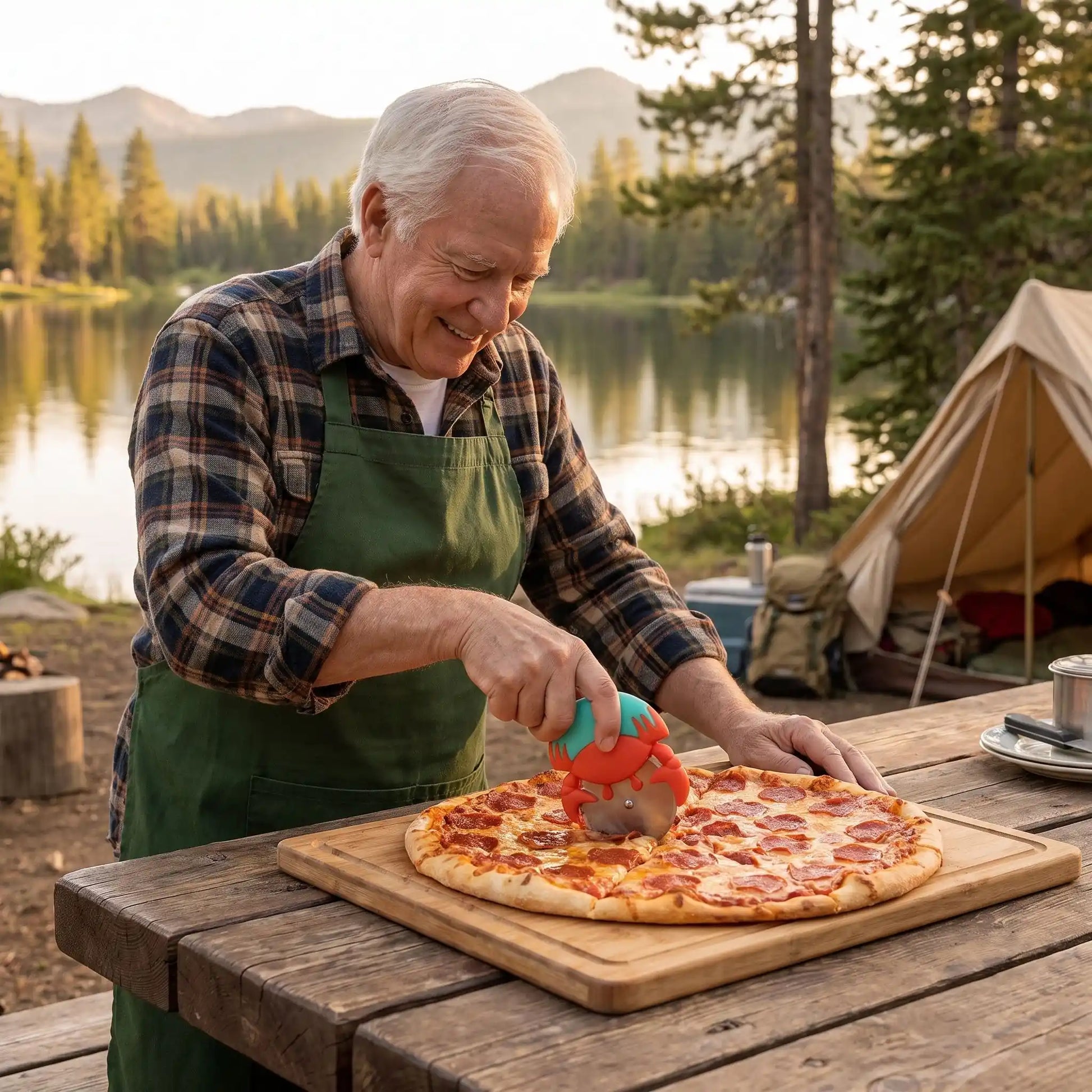couteau à pizza pour voyages