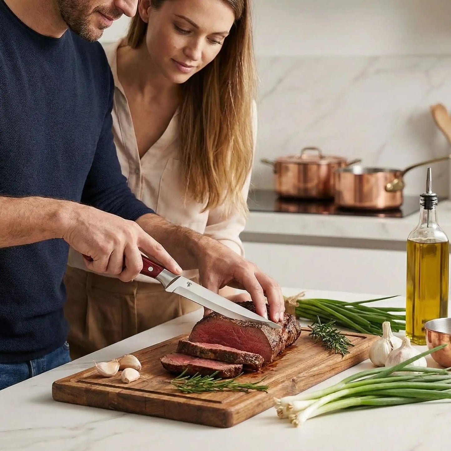 couteau cuisine lame précise