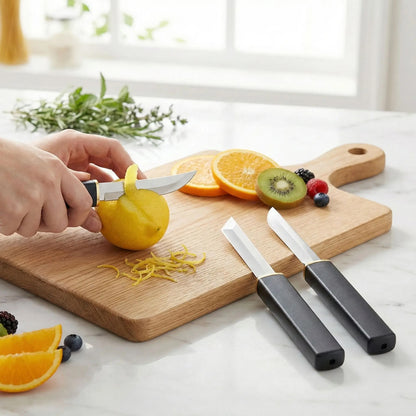 couteau de cuisine double lame