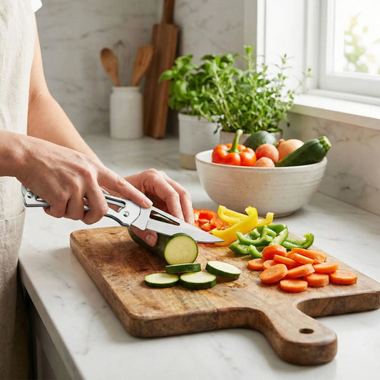couteau de cuisine en acier inoxydable