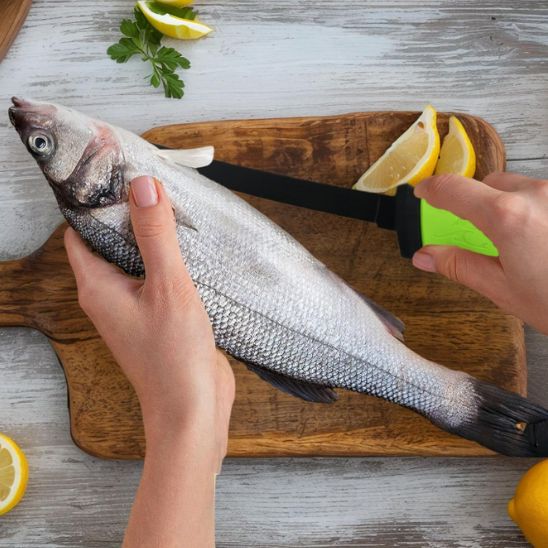 couteau de cuisine prise en main sécurisée