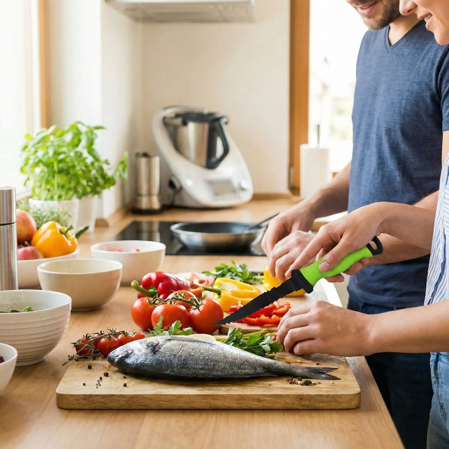 couteau de cuisine stable et fiable