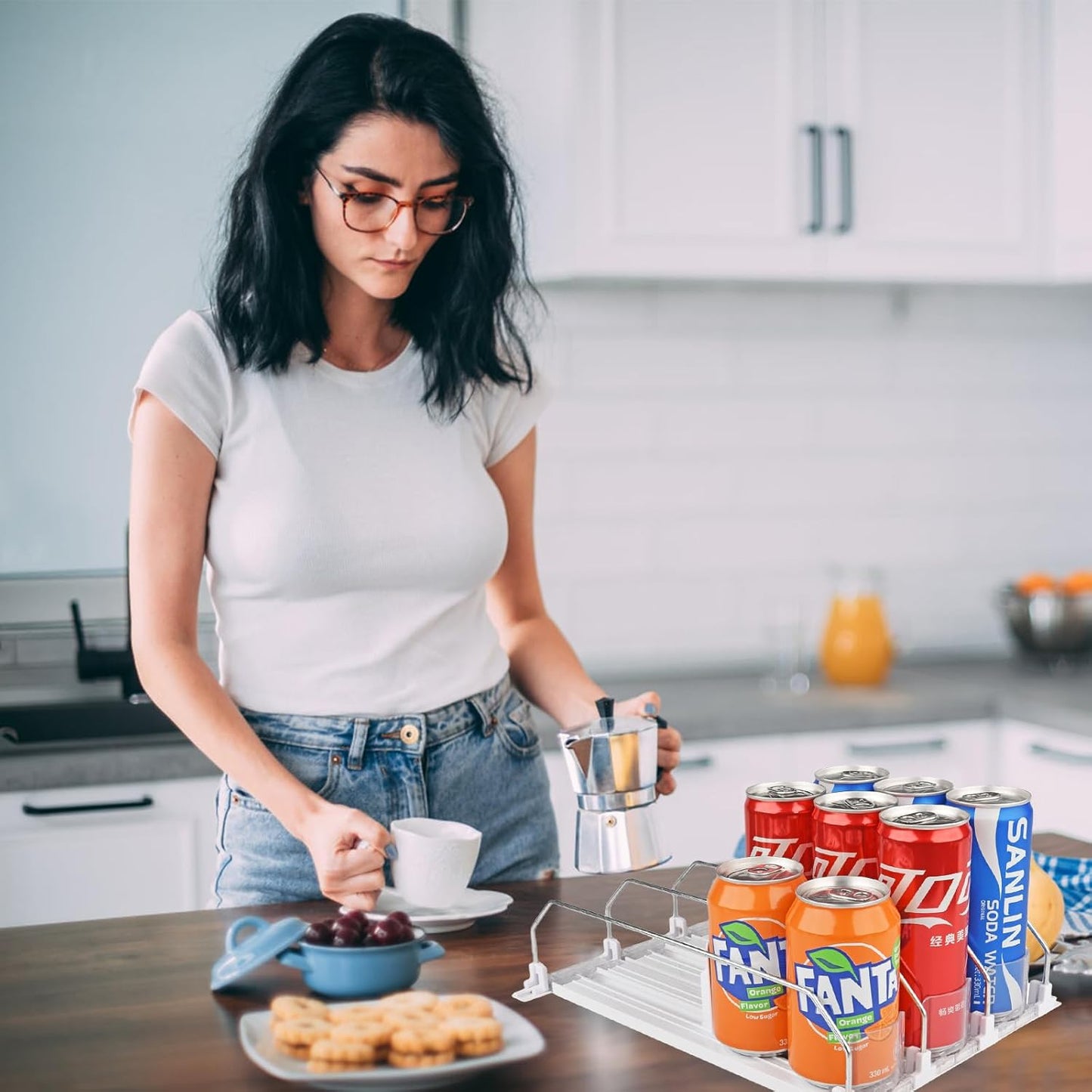 Distributeur de canettes ︱DrinkOrganizer - Mykitchenslife