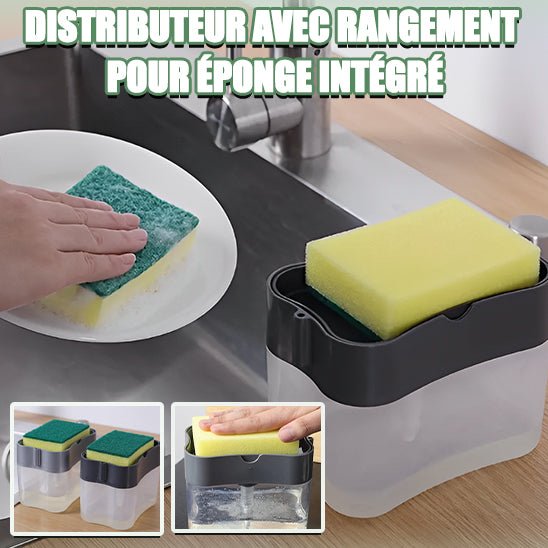 Distributeur liquide vaisselle｜DishSoapDispenser™ - Mykitchenslife