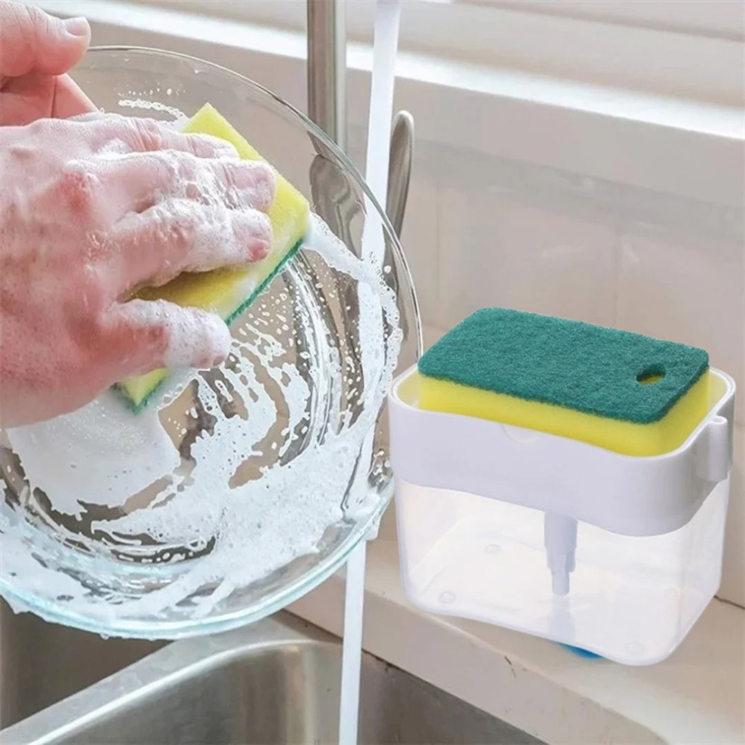 Distributeur liquide vaisselle｜DishSoapDispenser™ - Mykitchenslife