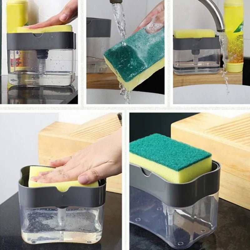 Distributeur liquide vaisselle｜DishSoapDispenser™ - Mykitchenslife