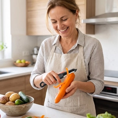 éplucheur à légumes carottes