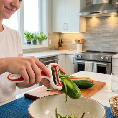 éplucheur à légumes durable et performant