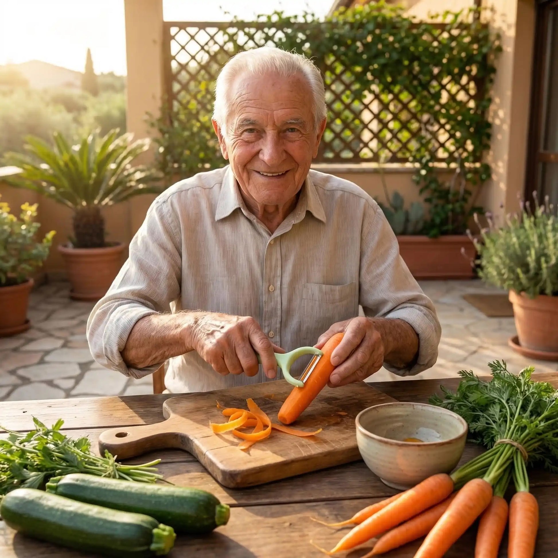 éplucheur à légumes portable