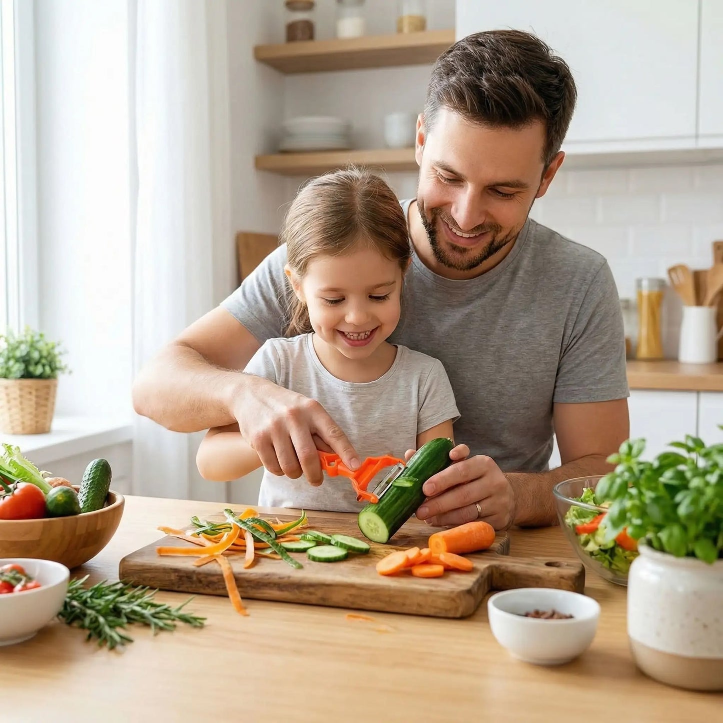 éplucheur à légumes pour enfants