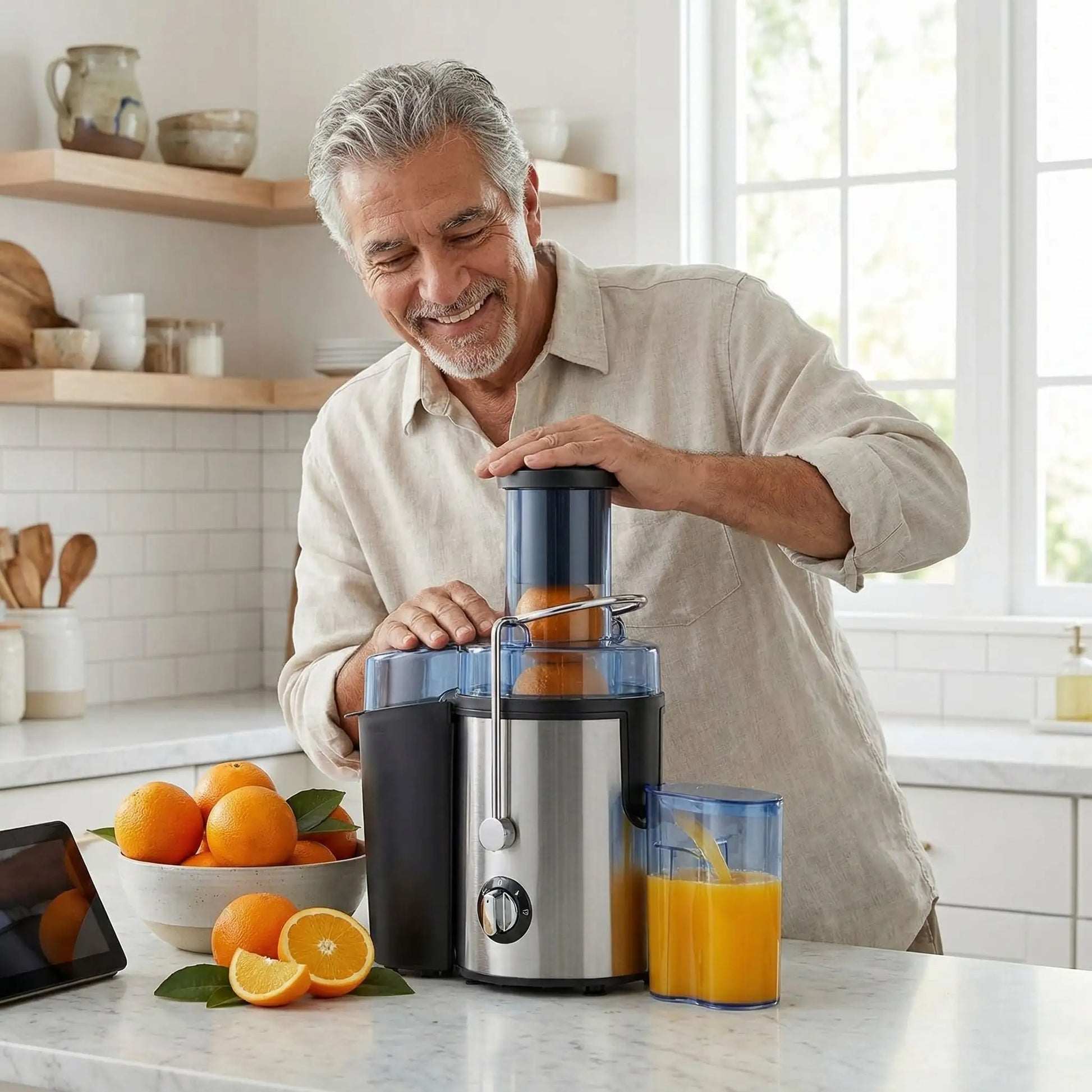 extracteur de jus centrifugeuse puissant