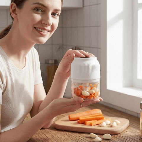 hachoir électrique mini à pression