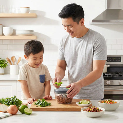 hachoir manuel pour légumes sans effort