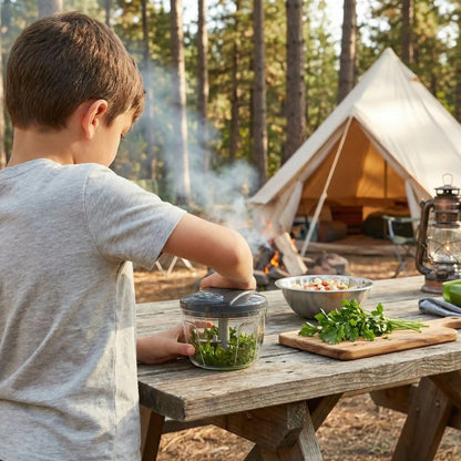hachoir persil manuel pour voyages