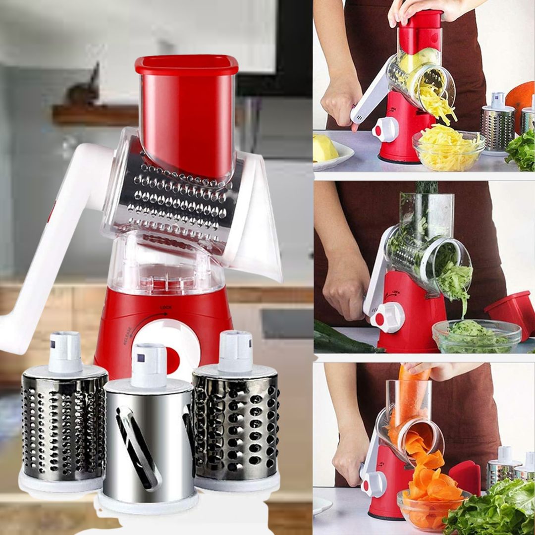 Mandoline cuisine | MasterSlicer™ rouge - Mykitchenslife