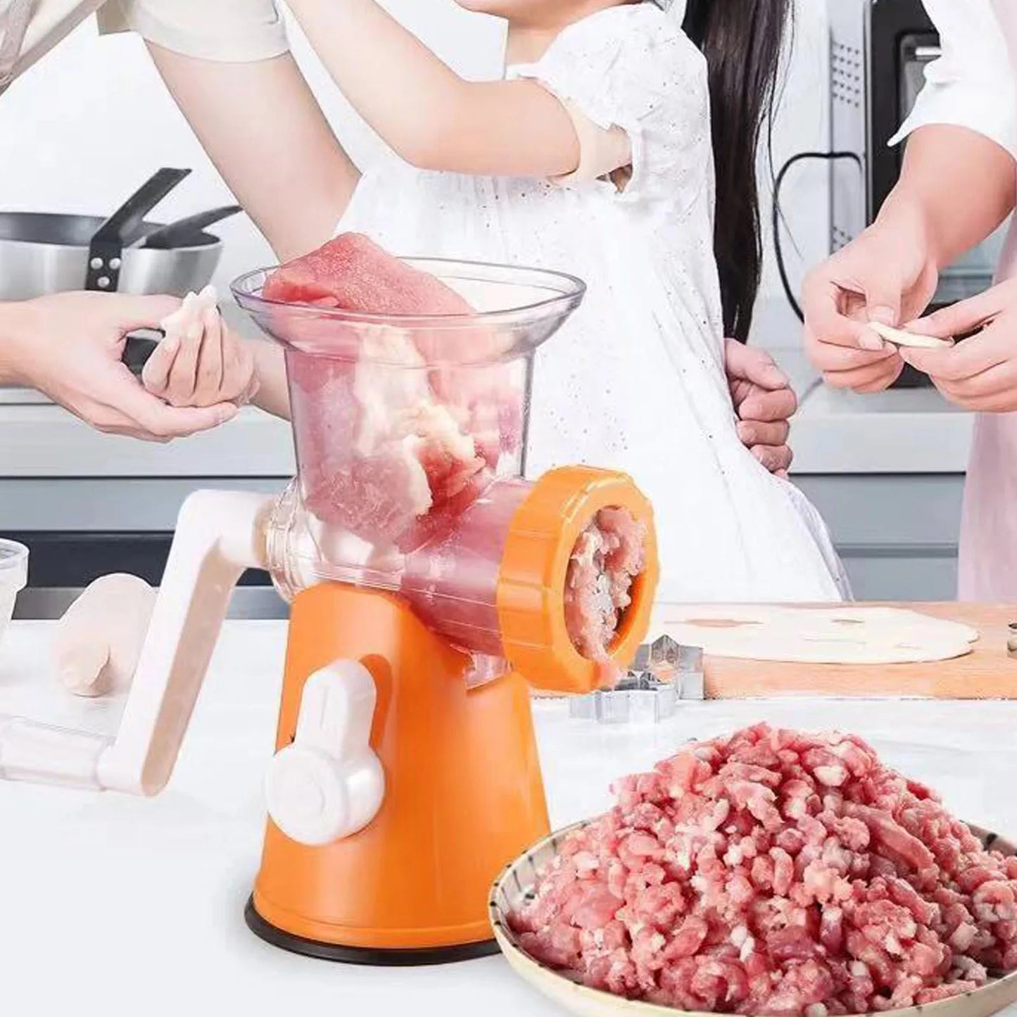 mini hachoir pour viande manivelle