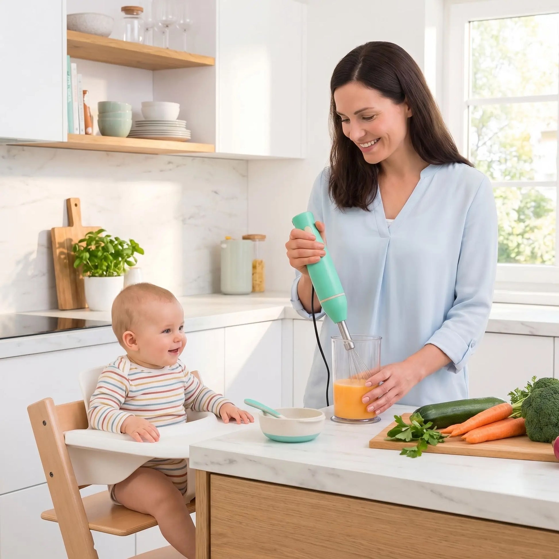 mixeur plongeant pour bébé