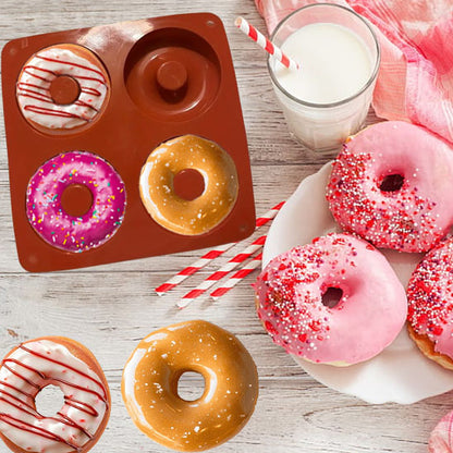 moule-à-donuts-rouge-foncé
