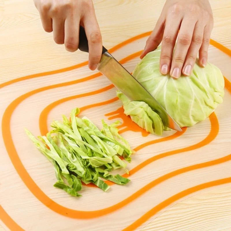 planche à découper flexible orange