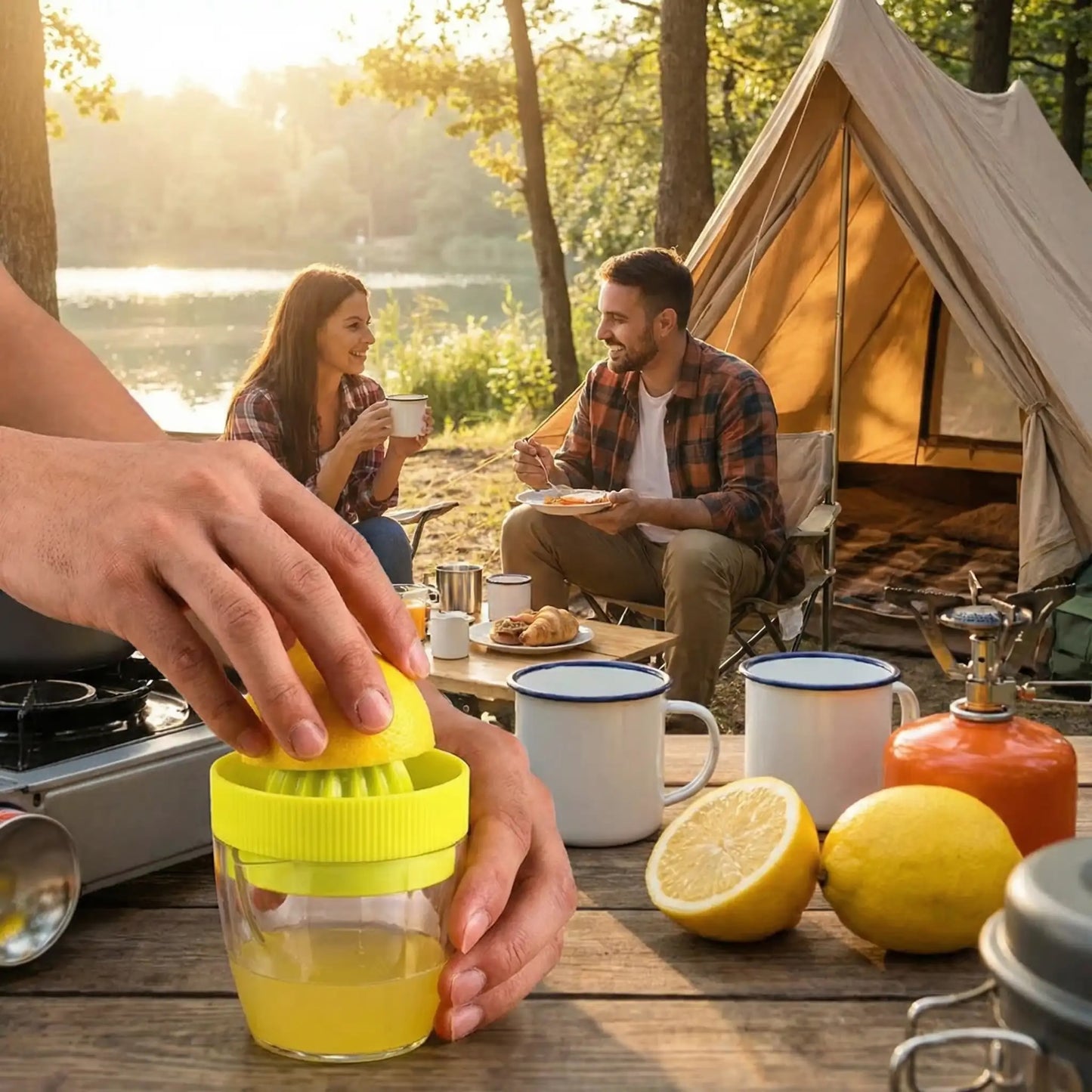 presse citron manuel camping