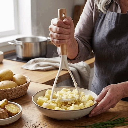 presse purée blanc clair