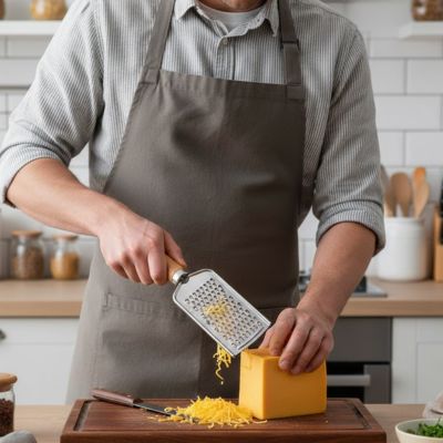 râpe à fromage inox