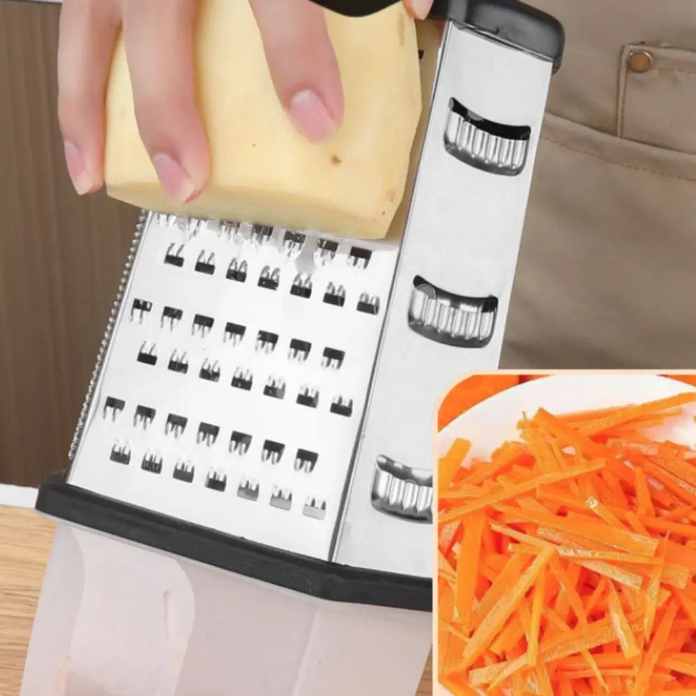 râpe à fromage manuelle 6 lames 