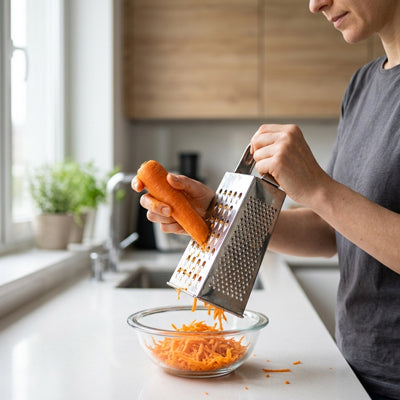 râpe à légumes manuelle poignée ergonomique