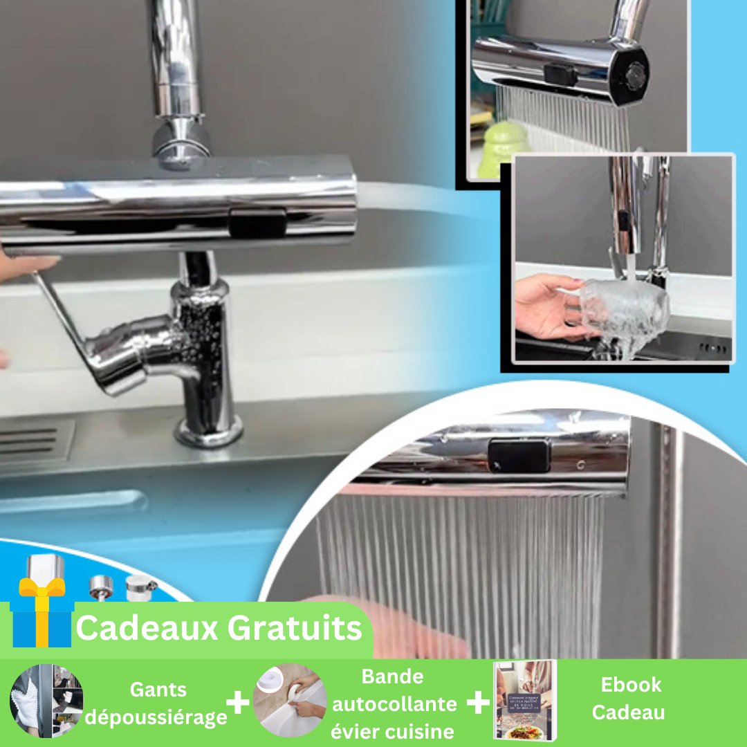 robinet-cascade-4 en 1 | KitchenFaucet™ - Mykitchenslife