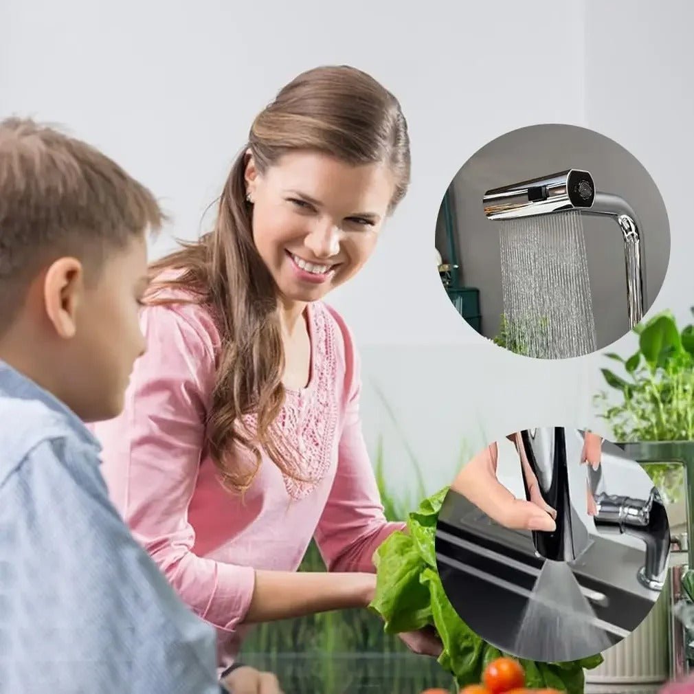 robinet-cascade-4 en 1 | KitchenFaucet™ - Mykitchenslife