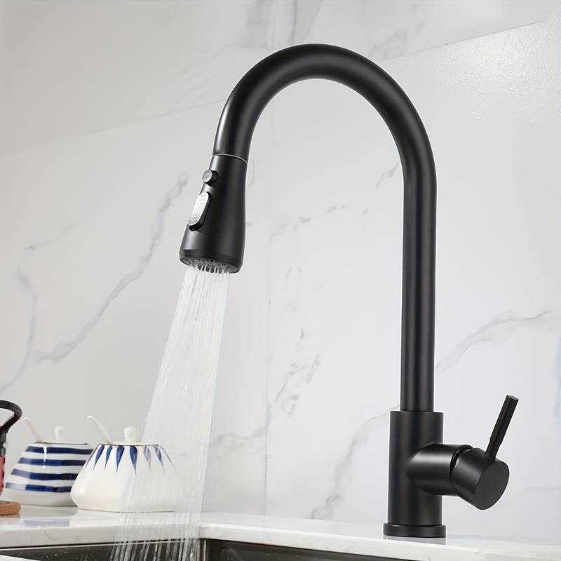 Robinet mousseur｜AeratorFaucet™ noir - Mykitchenslife