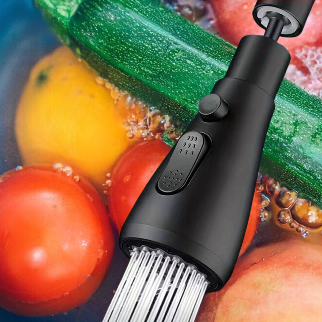 Robinet mousseur｜AeratorFaucet™ noir - Mykitchenslife