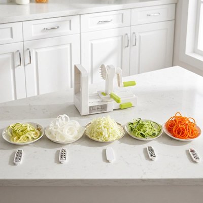 spiraliseur de légumes 4 lames