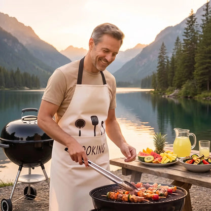 tablier de cuisine barbecue
