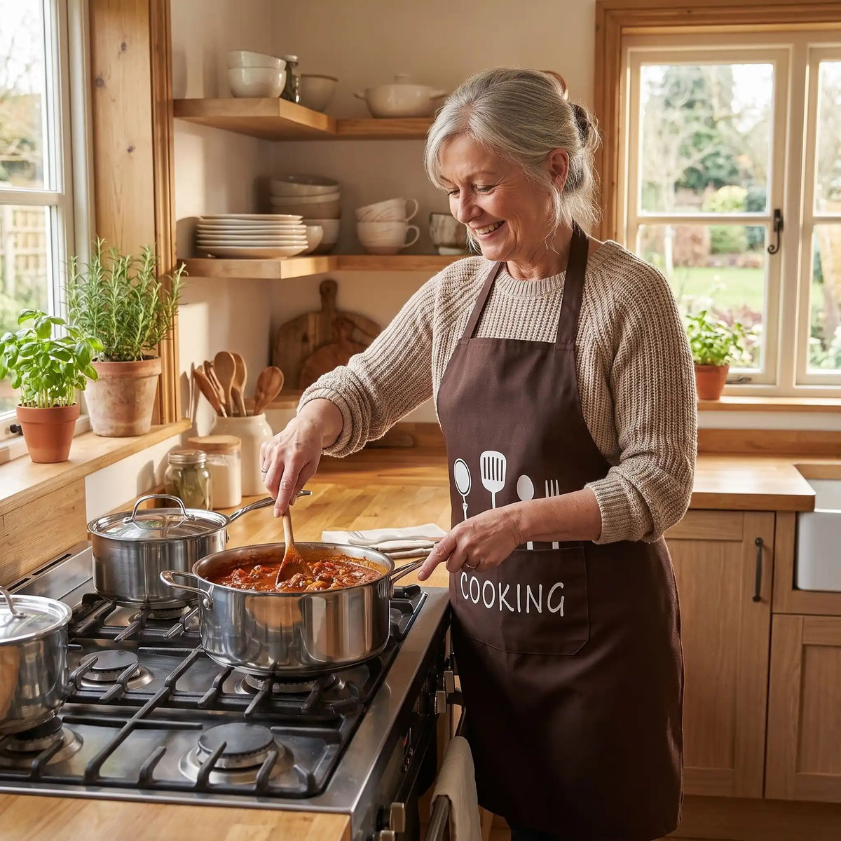 tablier de cuisine col licou