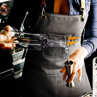 tablier de cuisine poche intégrée