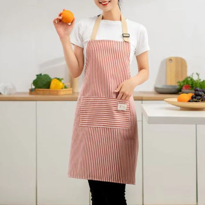 tablier de cuisine rouge