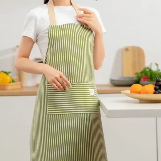 tablier de cuisine vert