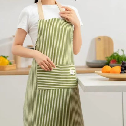 tablier de cuisine vert