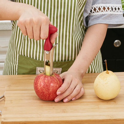 vide pomme lame dentelée