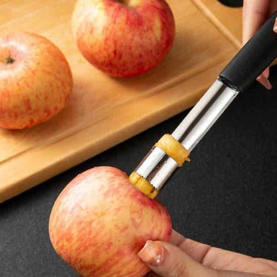vide pomme noir foncé
